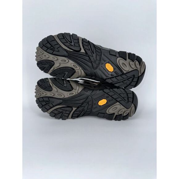 Merrell Hiking Shoes Gray Moab 2 GTX Vibram Goretex Leather J06039 Men’s Size 12 - Picture 7 of 12